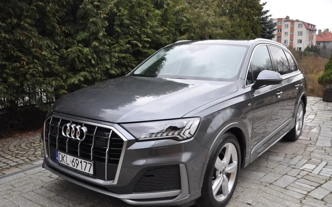 Audi Q7 cena 255000 przebieg: 99500, rok produkcji 2021 z Lubraniec małe 466